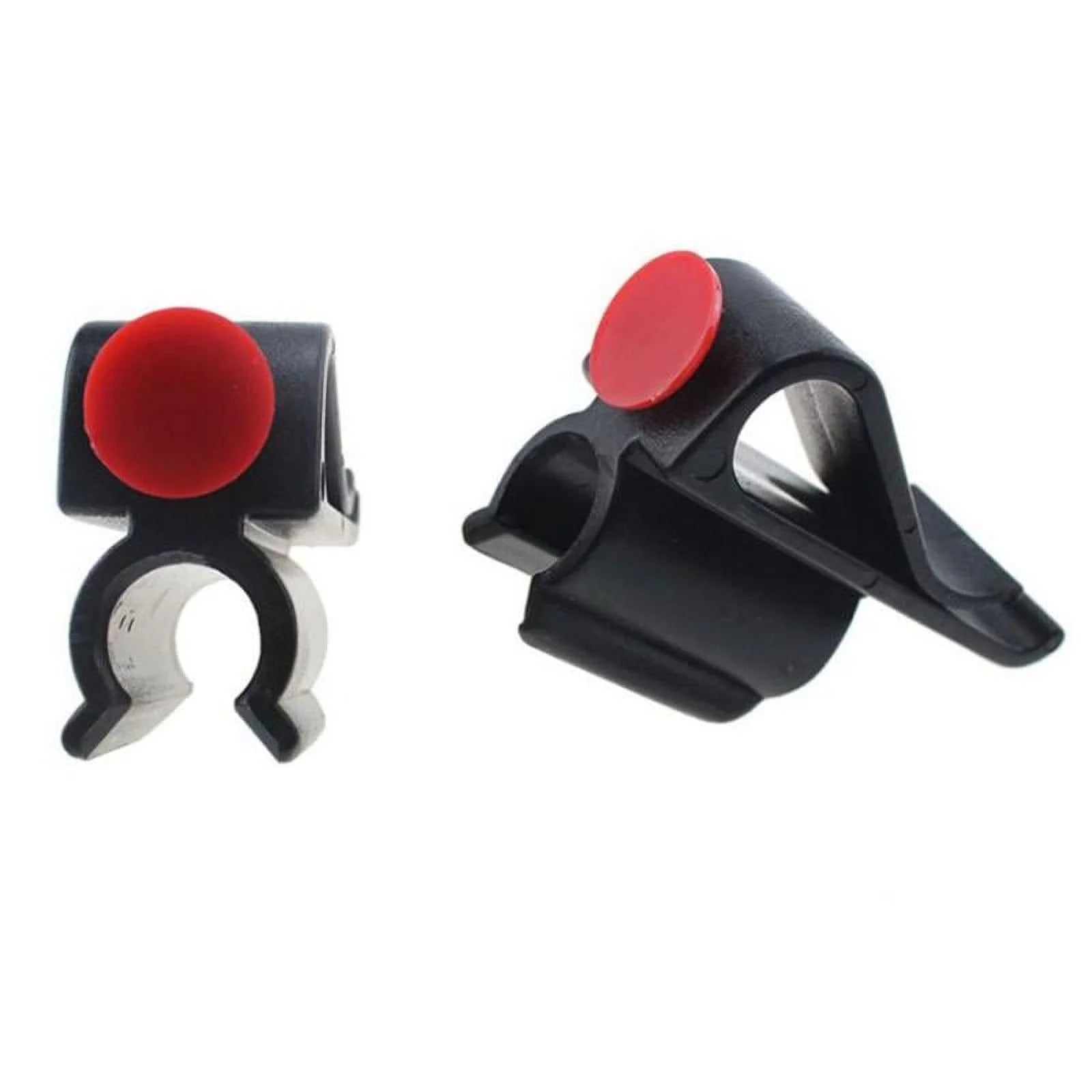 Black 2Pcs Golf Club Organizers Putter Clip Holder & Ball Marker / Iron Driver Protector, Can Attach to Your Golf Bag Belt