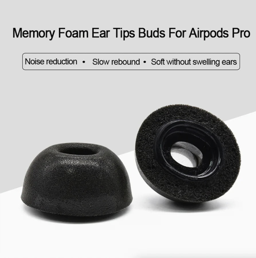 Replacement Ear Tips for Apple Airpods Pro Memory Foam Tips Airpod Pro - 3 Pairs