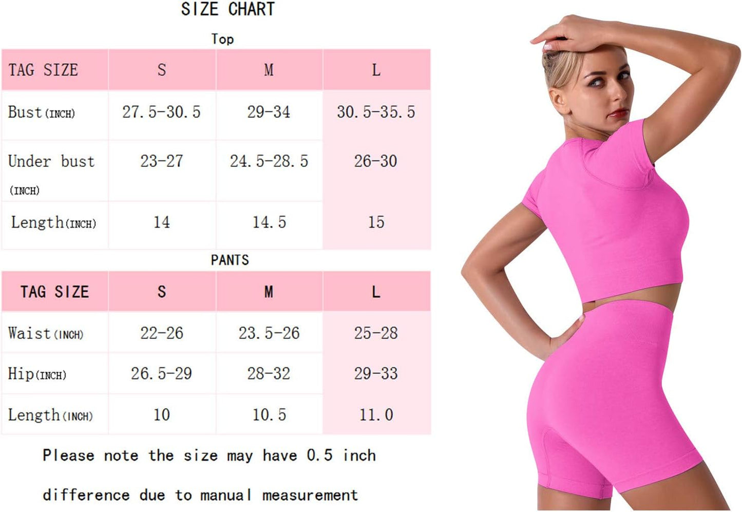 Women'S Yoga Outfit Seamless Workout Set High Waist Exercise Shorts Pants with Sport Crop Top Bra 2PCS Gym Tracksuits