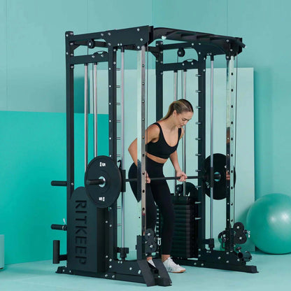 PMAX 5600 Home Gym Smith Machine - Integrated Weight System