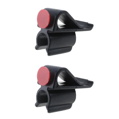 Black 2Pcs Golf Club Organizers Putter Clip Holder & Ball Marker / Iron Driver Protector, Can Attach to Your Golf Bag Belt