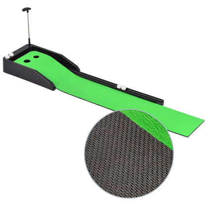 Golf Putting Mat Ball Return Trainer Golf Matt for Golfer Amateurs Beginners