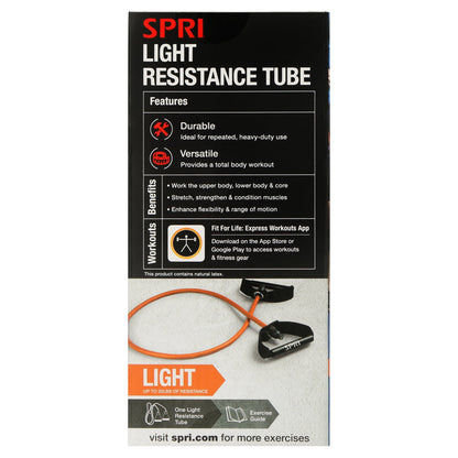 Resistance Tube, Exercise Band, Light