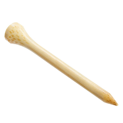 300 Pack Bamboo Golf Tees in Bulk (2 3/4 Inch, Natural Wood Color)